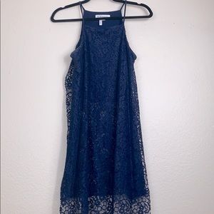 Royal Blue BCBGeneration Lace Crop Top Size S